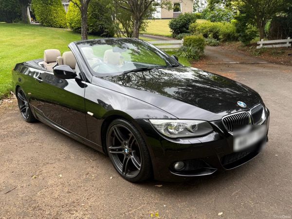BMW 3-Series Convertible, Petrol, 2012, Black