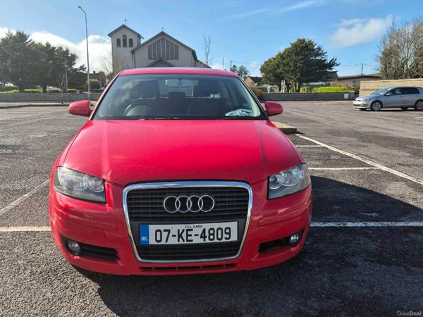 Audi A3 Hatchback, Petrol, 2007, Red