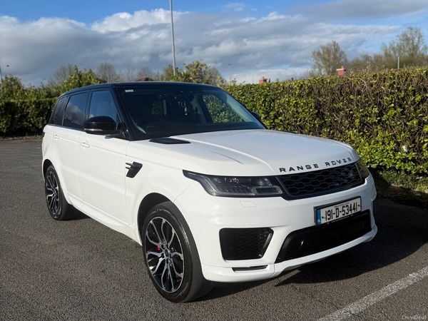 Land Rover Range Rover Sport SUV, Petrol Plug-in Hybrid, 2019, White