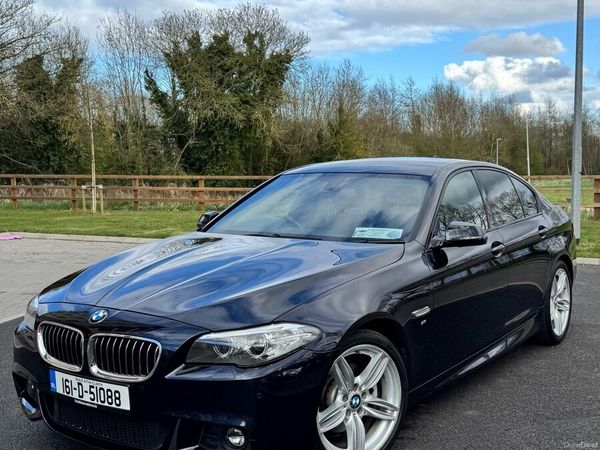BMW 5-Series Saloon, Diesel, 2016, Black