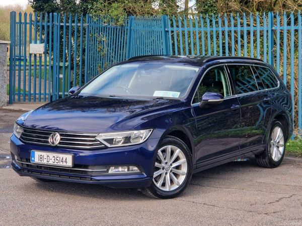 Volkswagen Passat Estate, Diesel, 2018, Blue