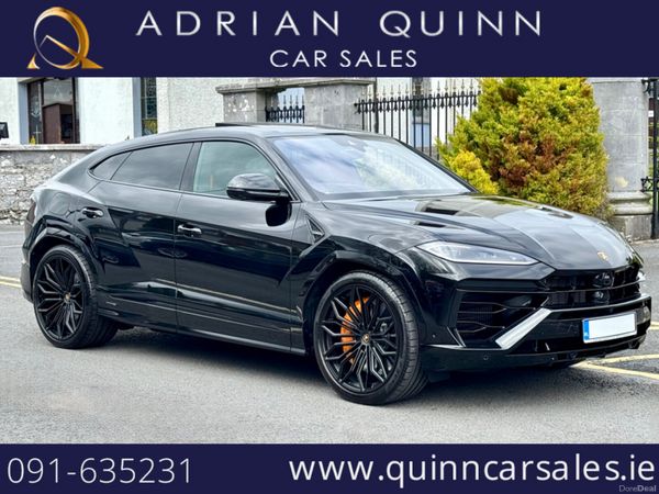Lamborghini Urus SUV, Petrol Plug-in Hybrid, 2025, Black
