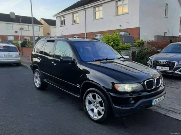 BMW X5 SUV, Petrol, 2003, Black