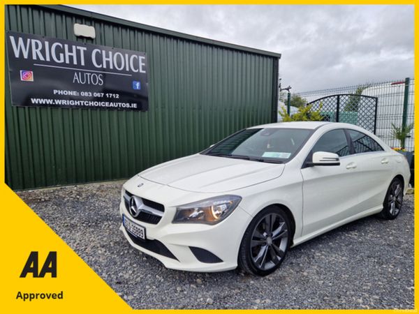 Mercedes-Benz CLA Saloon, Petrol, 2015, White