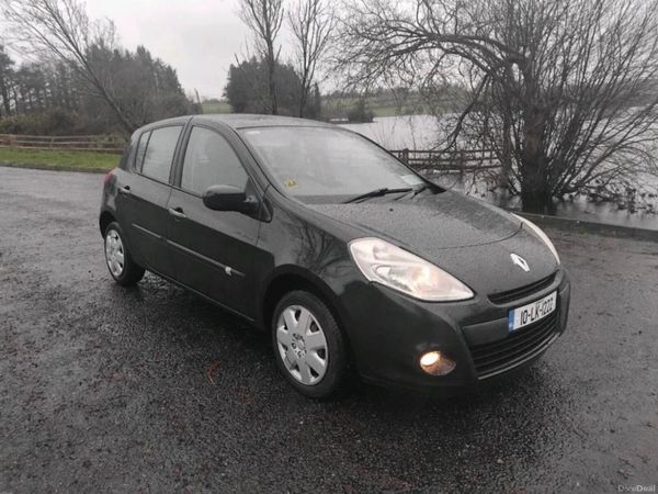 Renault Clio Hatchback, Ethanol Petrol, 2010, Black