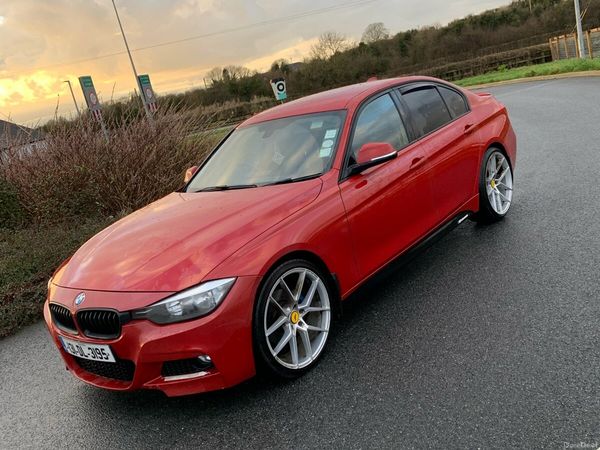 BMW 3-Series Saloon, Diesel, 2013, Red