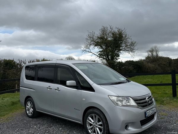 Nissan Serena MPV, Petrol Hybrid, 2013, Silver