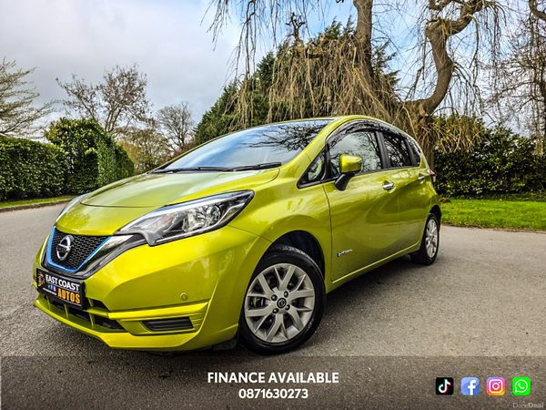 Nissan Note Hatchback, Petrol Hybrid, 2019, Yellow
