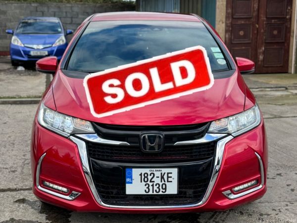 Honda Fit Hatchback, Petrol Hybrid, 2018, Red