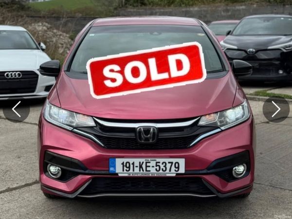 Honda Fit Hatchback, Petrol Hybrid, 2019, Blue