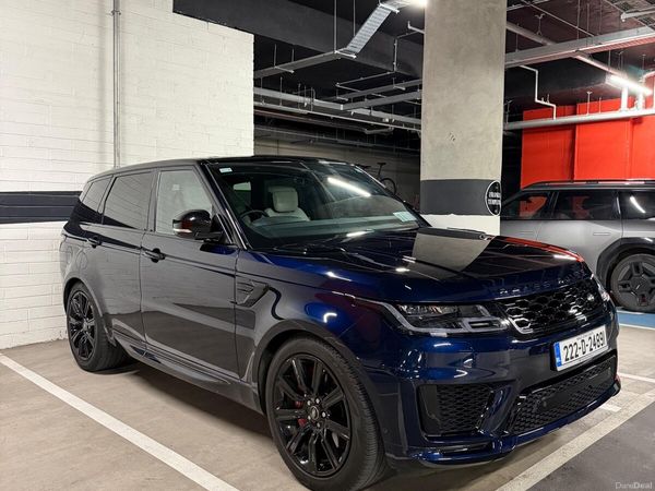 Land Rover Range Rover Sport SUV, Petrol Plug-in Hybrid, 2022, Blue