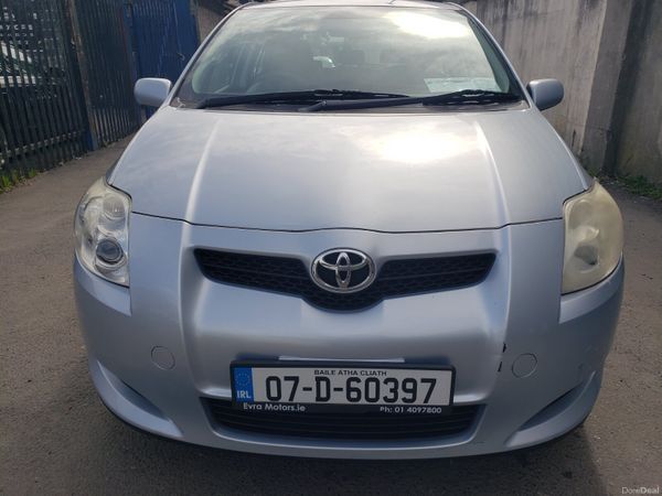 Toyota Auris Hatchback, Petrol, 2007, Blue