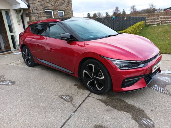 Kia EV6 Hatchback, Electric, 2023, Red