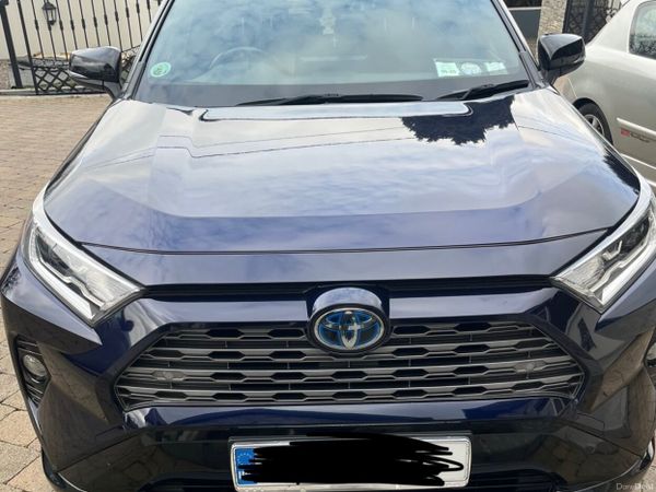 Toyota RAV4 SUV, Petrol Hybrid, 2020, Blue