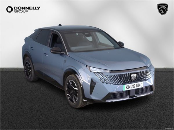 Peugeot 3008 Estate, Electric, 2025, Blue