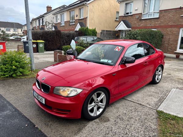 BMW 1-Series Coupe, Diesel, 2010, Red