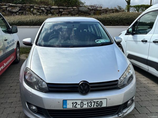 Volkswagen Golf Hatchback, Diesel, 2012, Silver