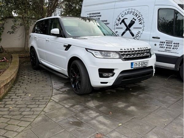 Land Rover Range Rover Sport SUV, Diesel, 2017, White