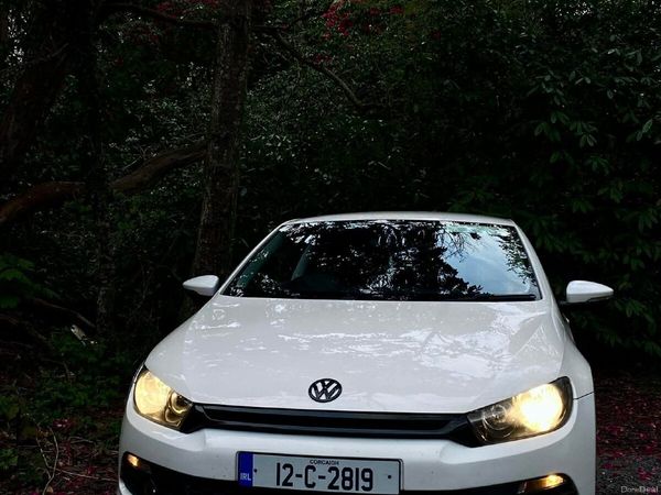 Volkswagen Scirocco Hatchback, Petrol, 2012, White