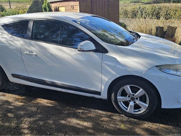 Renault Megane Coupe, Diesel, 2010, White