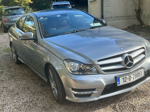 Mercedes-Benz C-Class Coupe, Diesel, 2012, Silver