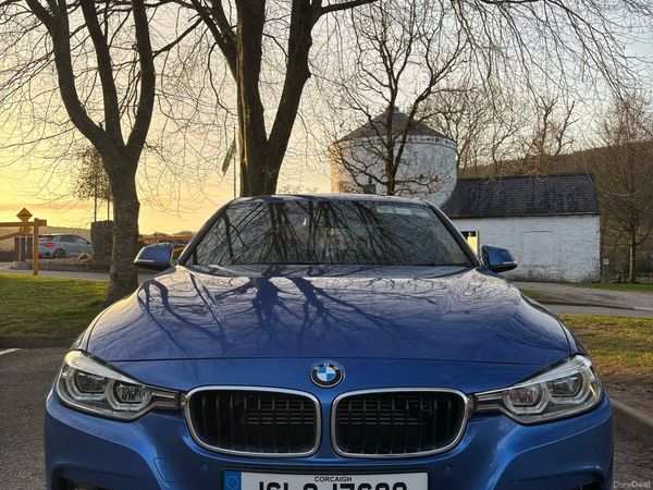 BMW 3-Series Saloon, Petrol Plug-in Hybrid, 2016, Blue