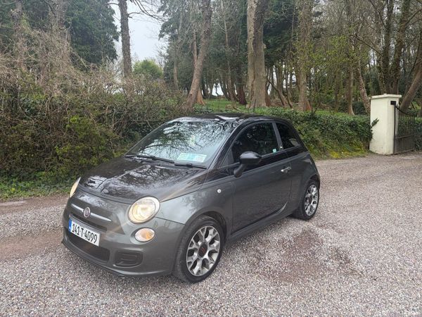 Fiat 500 Hatchback, Petrol, 2014, Grey