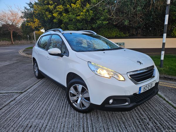 Peugeot 2008 SUV, Petrol, 2015, White
