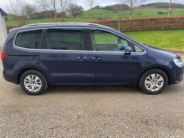 Volkswagen Sharan MPV, Diesel, 2016, Blue