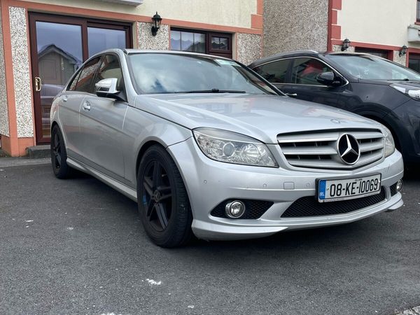 Mercedes-Benz C-Class Saloon, Petrol, 2008, Silver