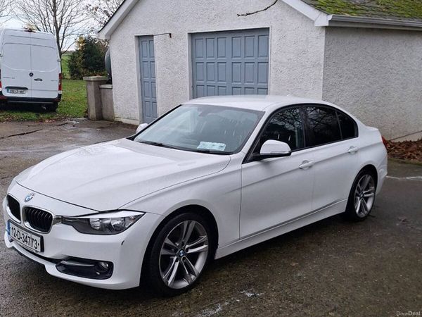 BMW 3-Series Saloon, Diesel, 2012, White