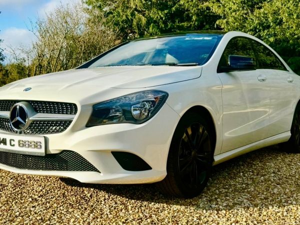 Mercedes-Benz CLA Saloon, Petrol, 2014, White