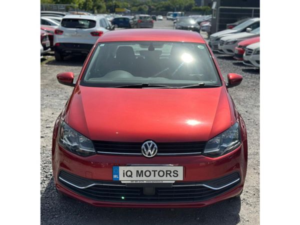 Volkswagen Polo Hatchback, Petrol, 2015, Red