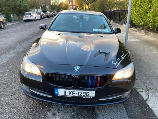 BMW 5-Series Saloon, Diesel, 2011, Black