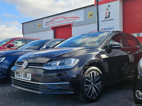 Volkswagen Golf Hatchback, Diesel, 2017, Black