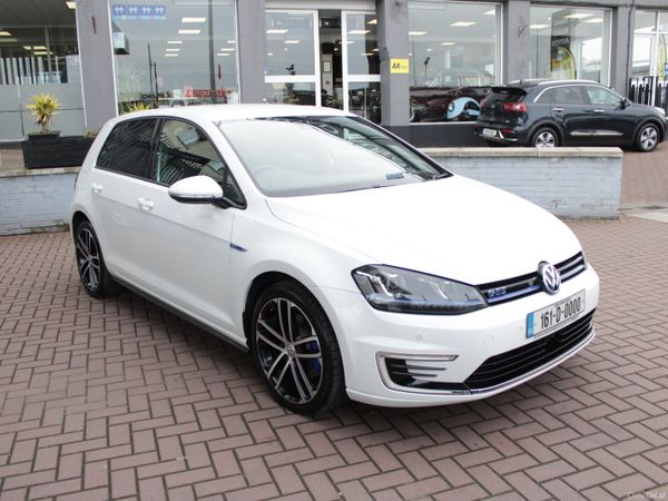 Volkswagen Golf Hatchback, Petrol Plug-in Hybrid, 2016, White