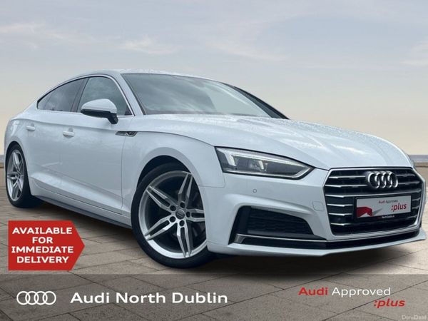 Audi A5 Hatchback, Petrol, 2019, White