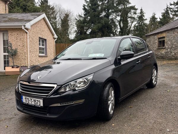 Peugeot 308 Hatchback, Diesel, 2017, Black