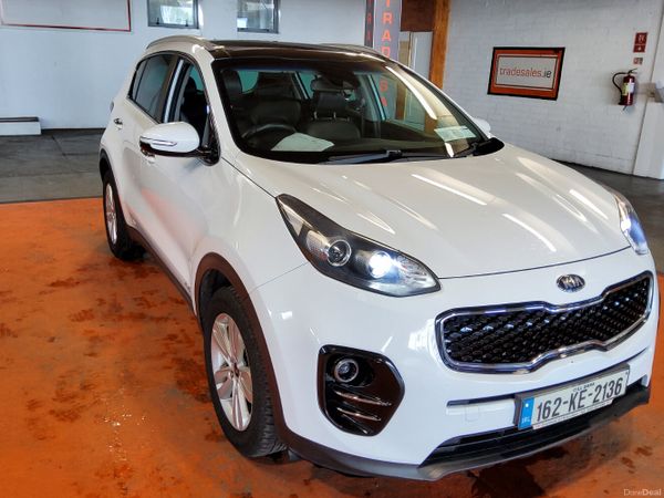 Kia Sportage SUV, Diesel, 2016, White