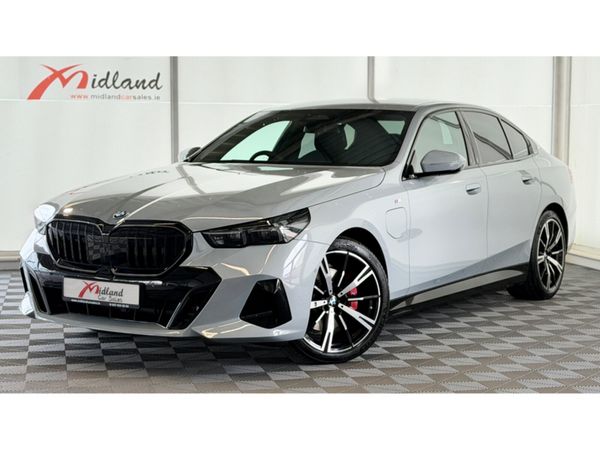 BMW 5-Series Saloon, Petrol Hybrid, 2025, Grey