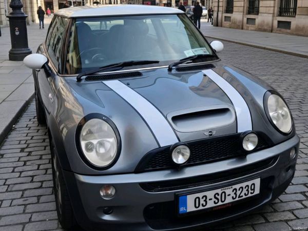 Mini Cooper Hatchback, Petrol, 2003, Grey