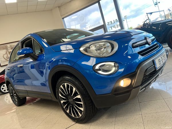 Fiat 500X SUV, Petrol, 2019, Blue