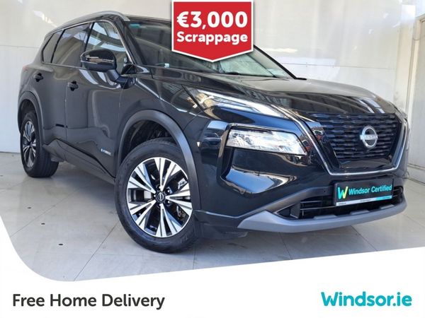 Nissan X-Trail SUV, Petrol Hybrid, 2024, Black