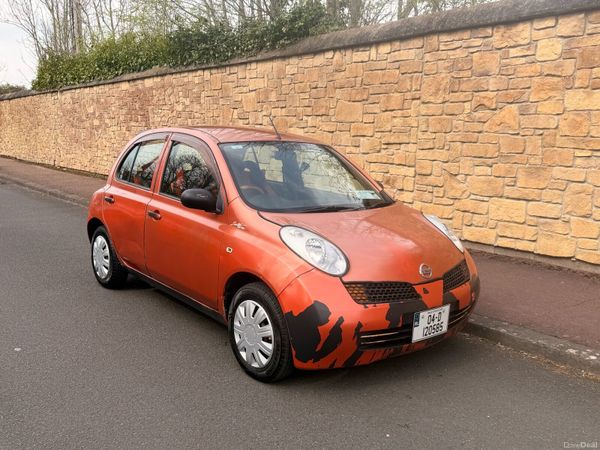 Nissan Micra Hatchback, Petrol, 2004, Orange