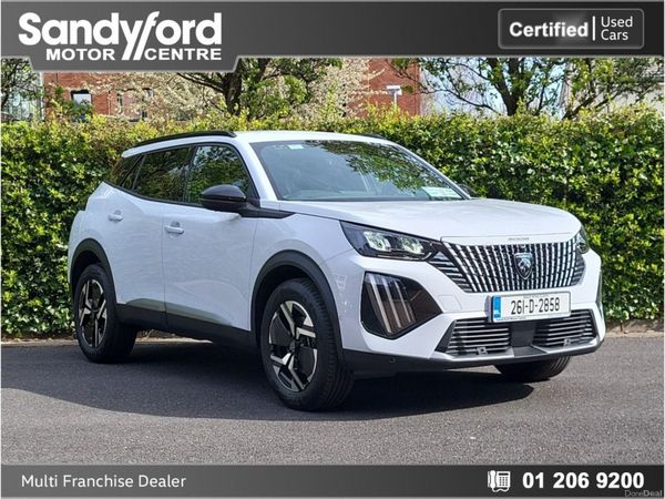 Peugeot 2008 SUV, Petrol, 2026, White