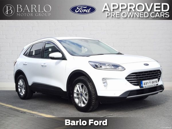 Ford Kuga SUV, Petrol Plug-in Hybrid, 2023, White