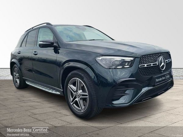 Mercedes-Benz GLE SUV, Diesel Plug-in Hybrid, 2024, Green