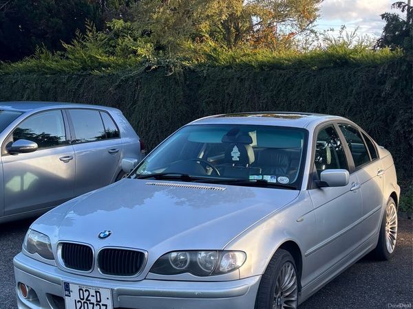 BMW 3-Series Saloon, Petrol, 2002, Silver