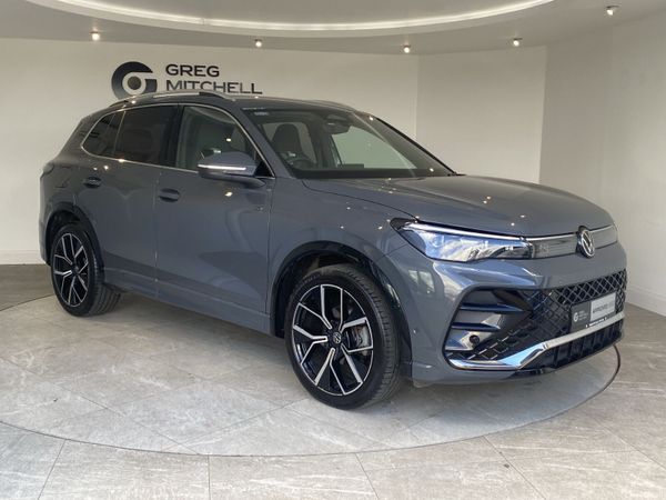 Volkswagen Tiguan SUV, Petrol Hybrid, 2024, Grey
