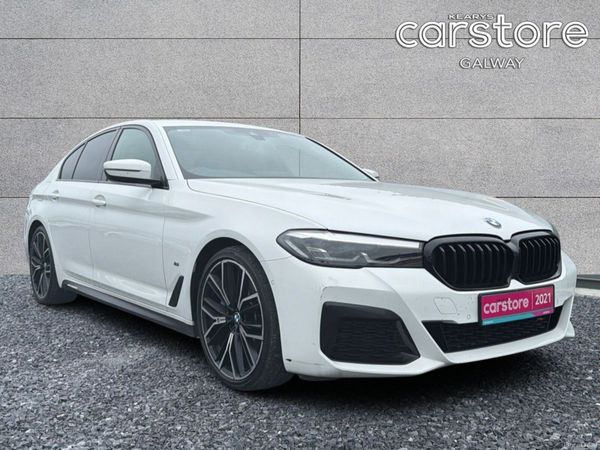 BMW 5-Series Saloon, Diesel, 2021, White